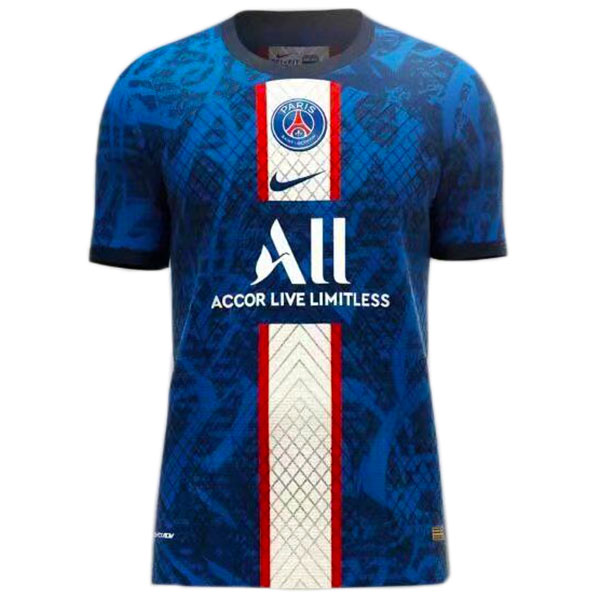 Paris Saint germain maglia da calcio PSG versione speciale giocatore maglia da calcio da uomo PSG maglia blu sportiva 2022-2023